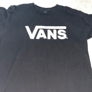 🔥 3/$15!  Black Vans shirt - size M